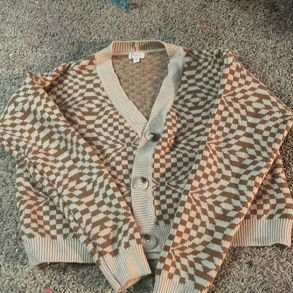 A debut button up cropped cardigan (i found it at tj maxx)